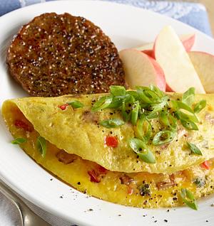 Frittata Omelet & Breakfast Sausage